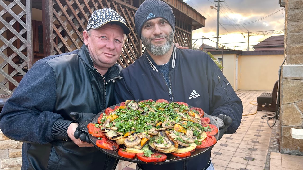 ОСОБЕННО ВКУСНО, КОГДА КАЖДЫЙ ИНГРЕДИЕНТ ГОТОВИТСЯ ОТДЕЛЬНО ! МЯСО НА САДЖЕ 