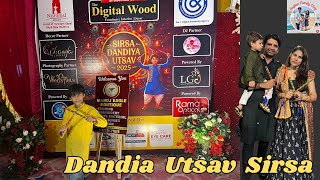 Dandia night sirsa 2025 I Sirsa Dandia utsav 2025 I #dandianight