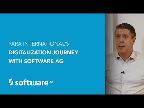 Yara International's Digitalization Journey with Software AG