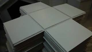 Angular Edge Joint of HexaBoard Honeycomb Panels. HexaBoard Balpeteği Panel Açılı Kenar Birleştirme.
