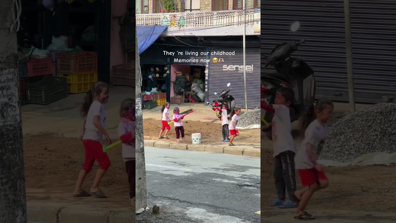 Happy holi everyone ❤️#nepalicommunity #youtubeshorts #holi #nepalvlog #pokhara