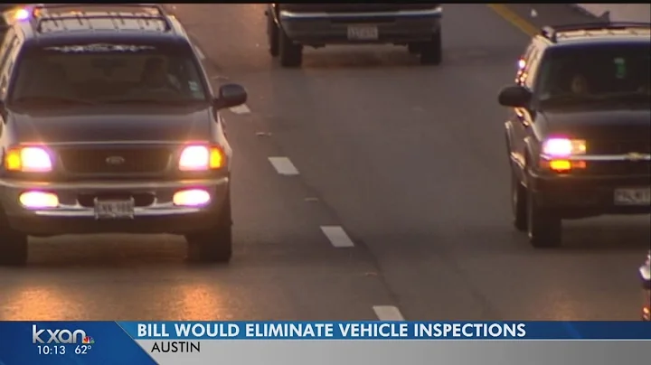 Lawmaker wants to get rid of vehicle safety inspections
