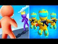 Giant Rush Vs Gun Clash 3D🟪🟦🟩Max 2036 Mobile Gameplay BR12