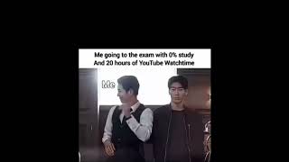 #ExamMemes #StudentLife #ZeroStudy #YouTubeAddict #RelatableMemes #KDramaMemes#Viral #Trending#Funny