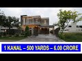 1 KANAL ULTIMATE LUXURIOUS DESIGNER HOUSE | PHASE 6 DHA DEFENCE LAHORE | 6.00 CRORE | H NO - 01