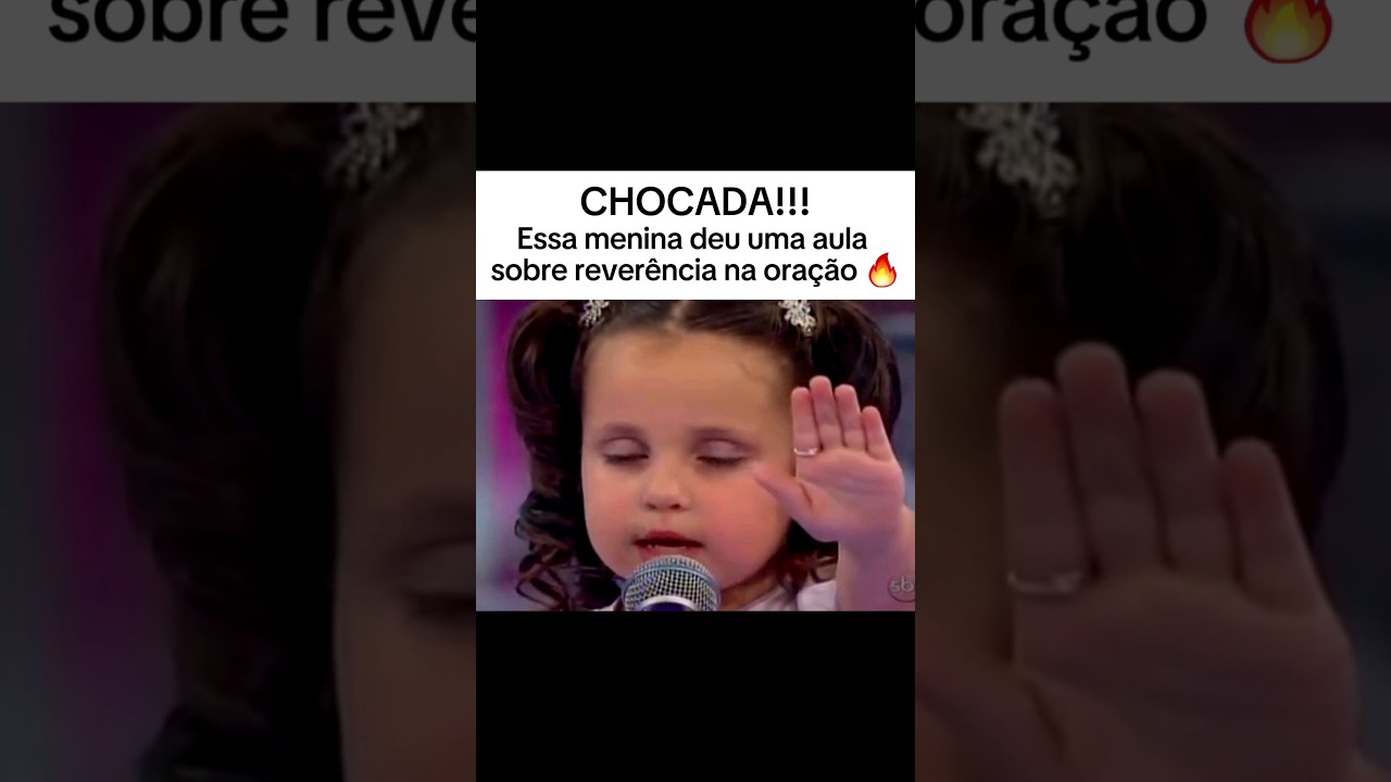 Essa criança deu uma AULA sobre ORAÇÃO 🔥 
