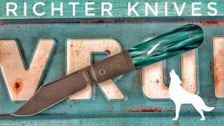 Richter Knives 180 AN ABSOLUTE BANGER! @JackWolfKnives BIG BRO JACK