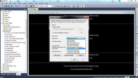 FireAnt Metakit - 003. Thiết lập Database cho Amibroker