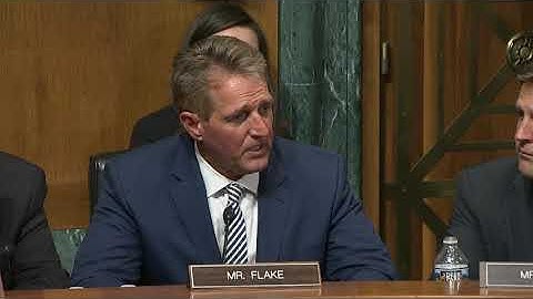 Flake: Delay Kavanaugh floor vote one week