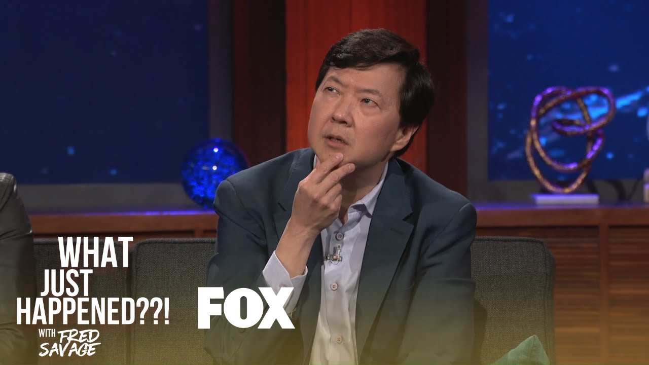 joel mchale age Ken Jeong Picks A Masked Assistant | Season 1 Ep. 3 | WHAT JUST HAPPENED??! WITH FRED SAVAGE