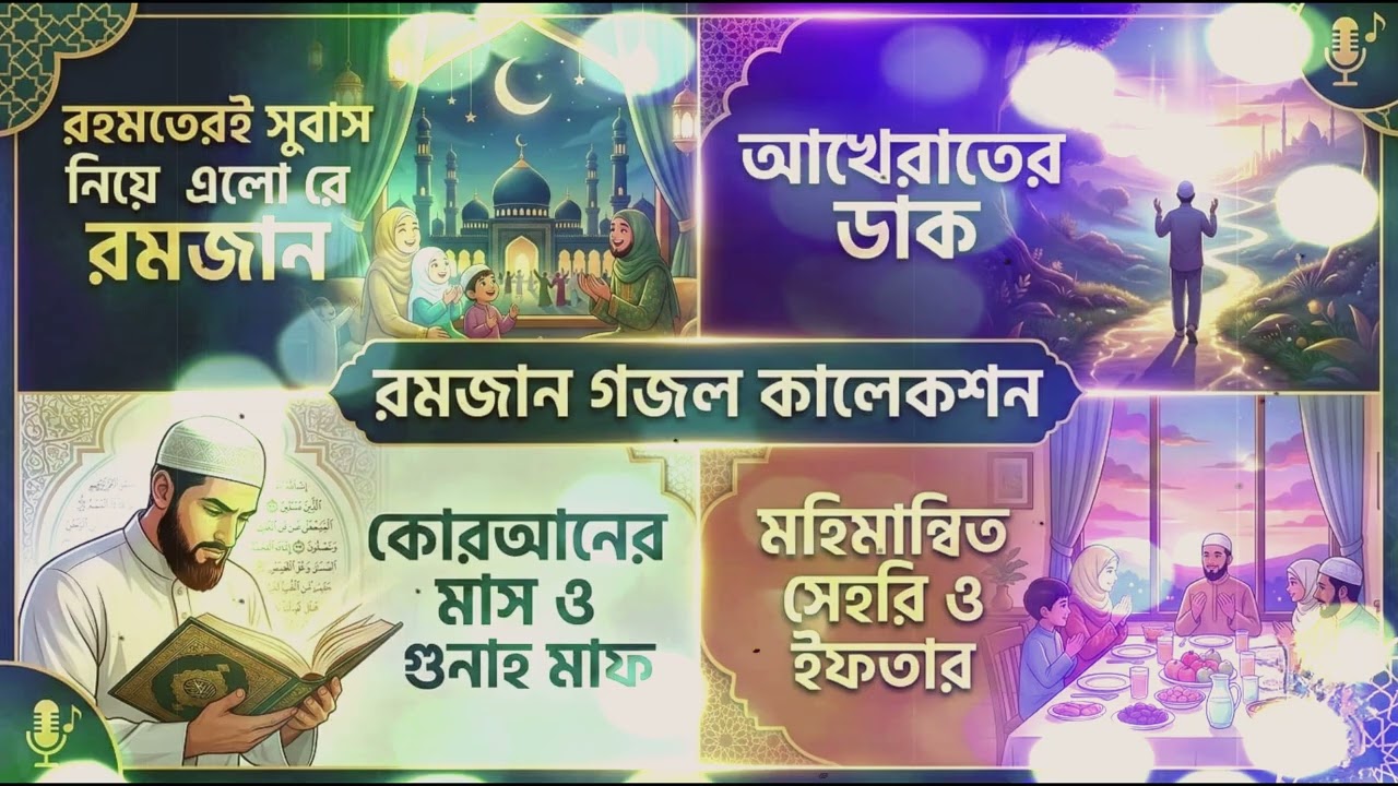 নতুন সেরা ৪টি গজল ২০২৬।#গজল #ইসলামিক_ভিডিও#ইসলামীক গজল #বাংলা_গজল #নতুন গজল ২০২৬#সেরাগজল#arallmusic