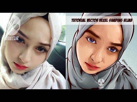 Tutorial Vector Vexel AVATUR Shading Hijab Tutorial Vector Vexel AVATUR Shading Hijab