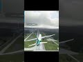 Fly Nass A320 Fast Landing In The Runway هبوط سريع لطيران ناس على المدرج