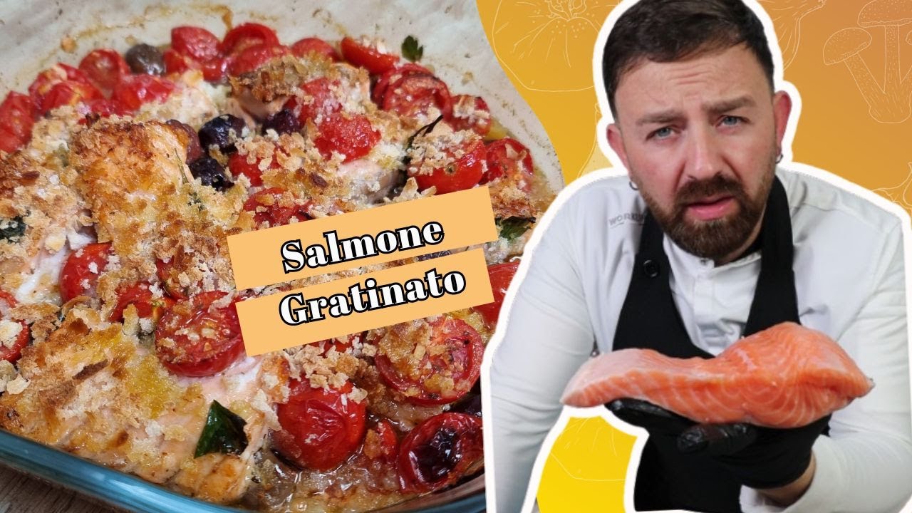 Baked Gratin Salmon