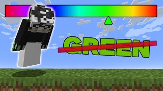 Can you beat Minecraft without touching ANY color