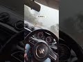 Driving in rain is like going through lot of emotions all together #shorts #rain #emotion #status