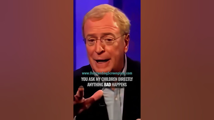 Michael Caine - Use the Difficulty