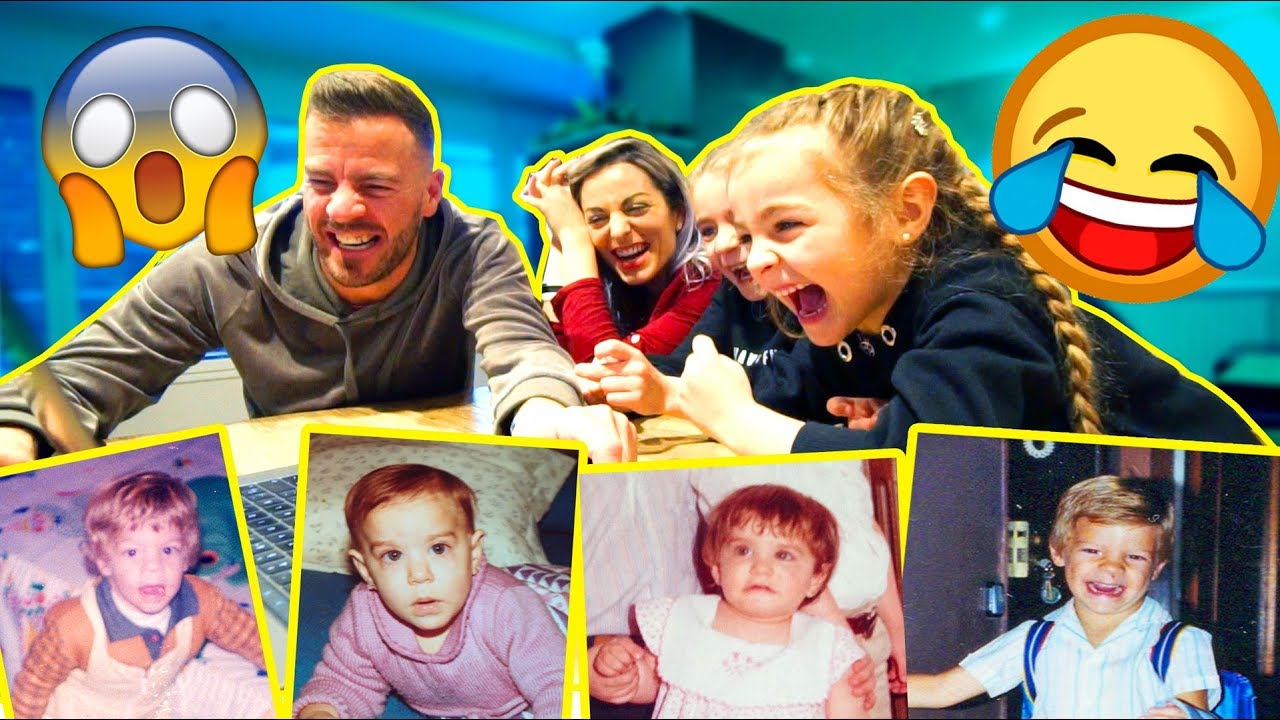 REACCIÓN A NUESTRAS FOTOS de PEQUEÑOS!! ItarteVlogs retrospektive