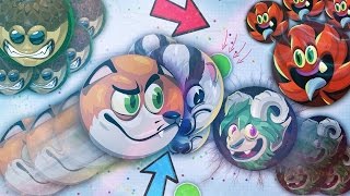AGAR IO INSANE MULTRIPLE SAME SIZE POPSPLITS! 0.1% POSSIBLE POPSPLITS !! (GLICHED) Vanish Popsplit