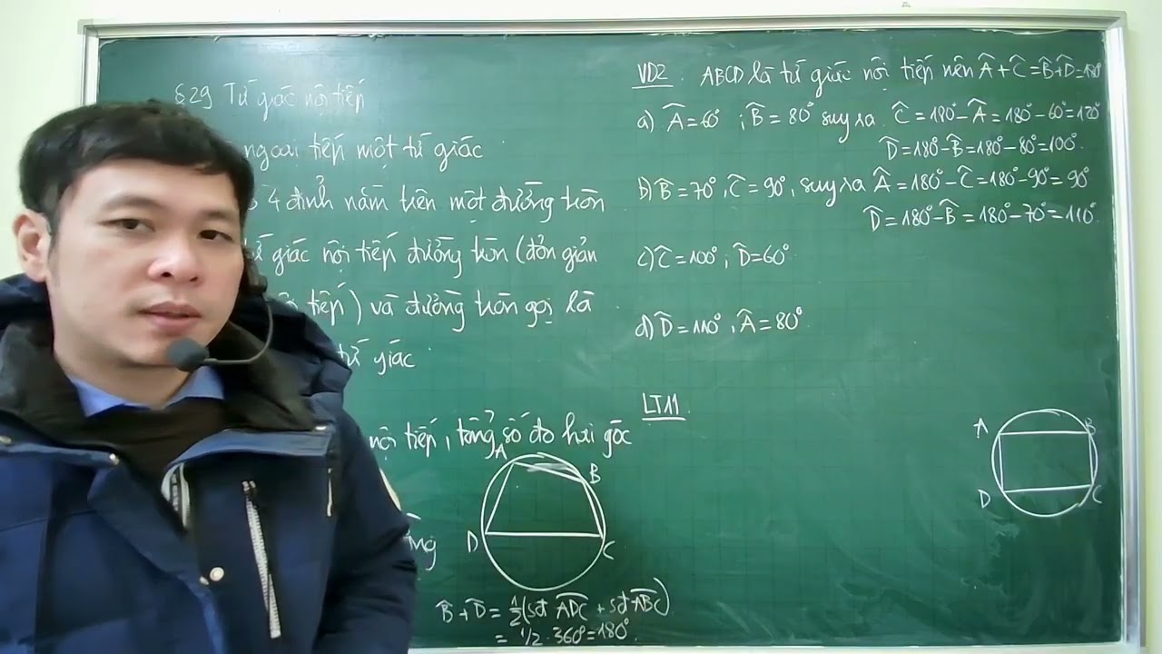 Toán 9 - Tứ giác nội tiếp - Buổi 1