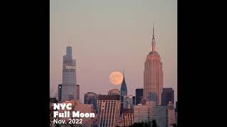 NYC Full Moon Nov. 2022