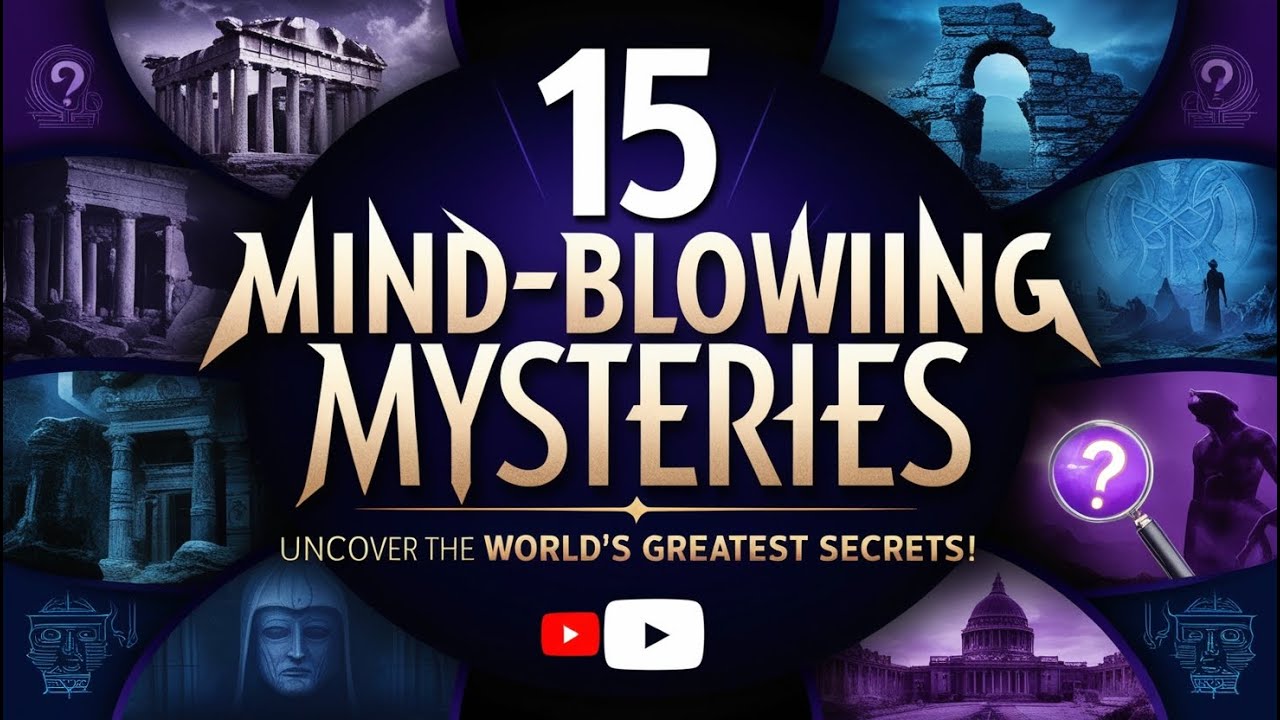 15 MindBlowing Mysteries Uncover the World’s Greatest Secrets! YouTube