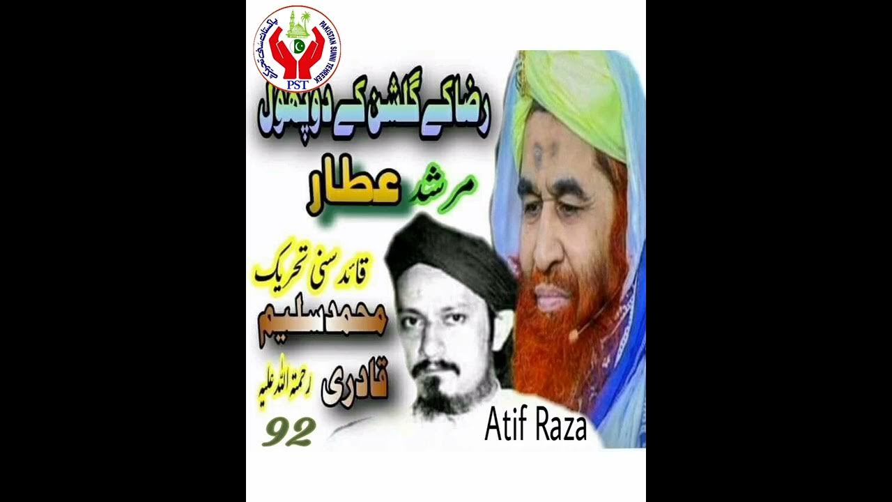 Shaheed Muhammad Saleem Qadri Pakistan Sunni Tehreek YouTube