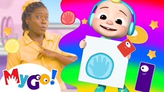 The Colors Song 🎨 | Learn To Sign With @MyGo! Sign Language for Kids - ASL | Celebrating Diversity
