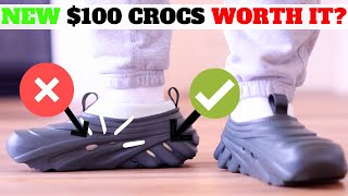 I Bought The MOST EXPENSIVE Crocs Clogs! Crocs Echo Storm Pros & Cons Review