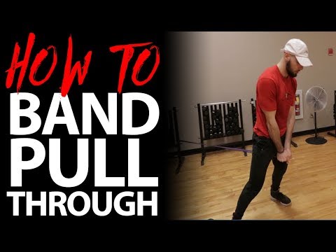 Band Pull Through: How To Increase Your Vertical Jump and Dunk a Basketball