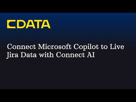Connect Microsoft Copilot to Live Jira Data (CData Connect AI | MCP)