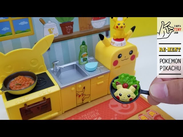 Pokemon Kitchen Pikachu Re-ment Collection by I got a Tiny Job