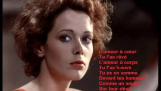 Pierre Bachelet    Emmanuelle 1974  avec lyrics, Paroles Resimi