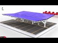 Double wing solar carport structure by Solaracks