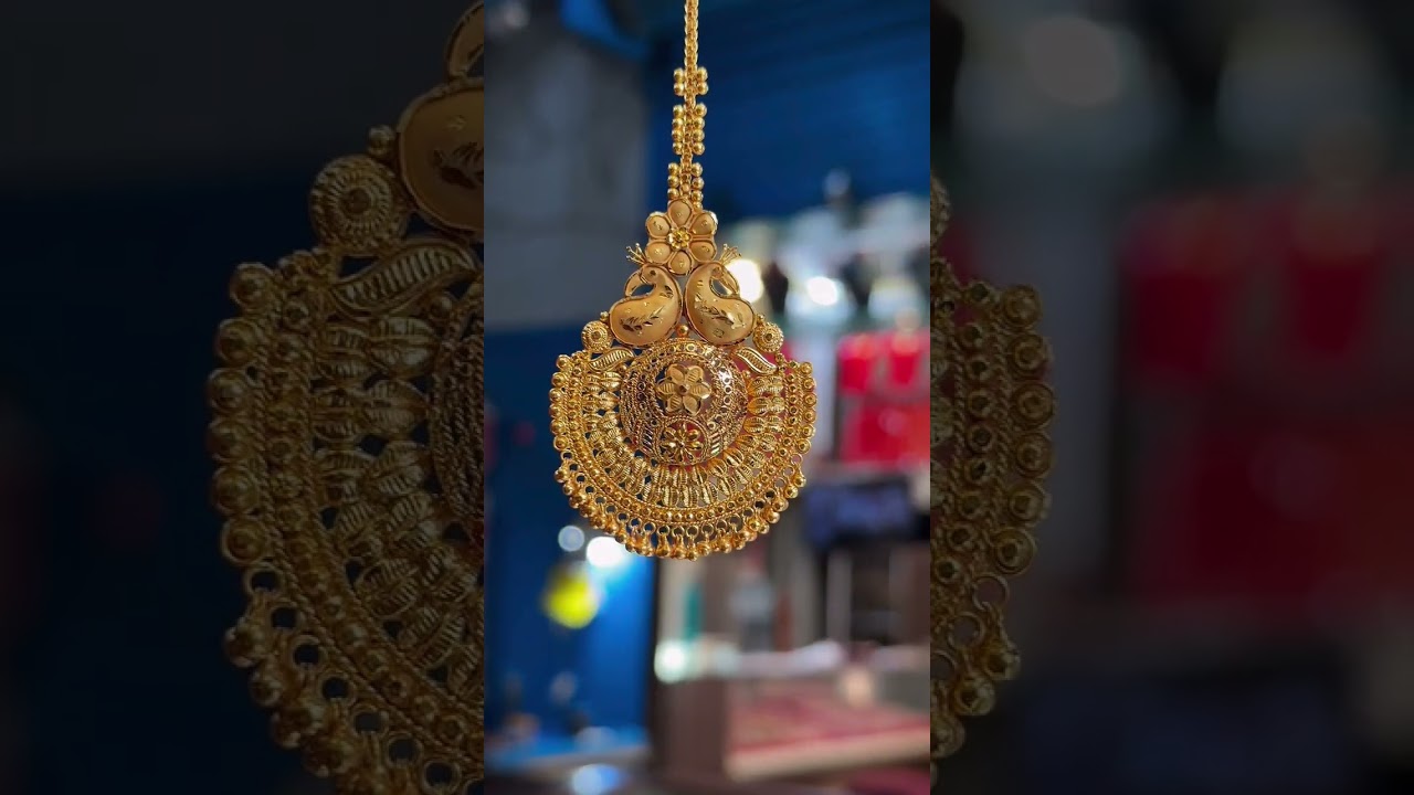 MangTika design ♥️ tranding design ♥️ letest gold MangTika design 