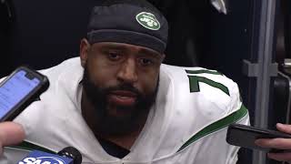 "We Got A Lot Of Confidence In Mike" | Duane Brown Media Availability | The New York Jets | NFL