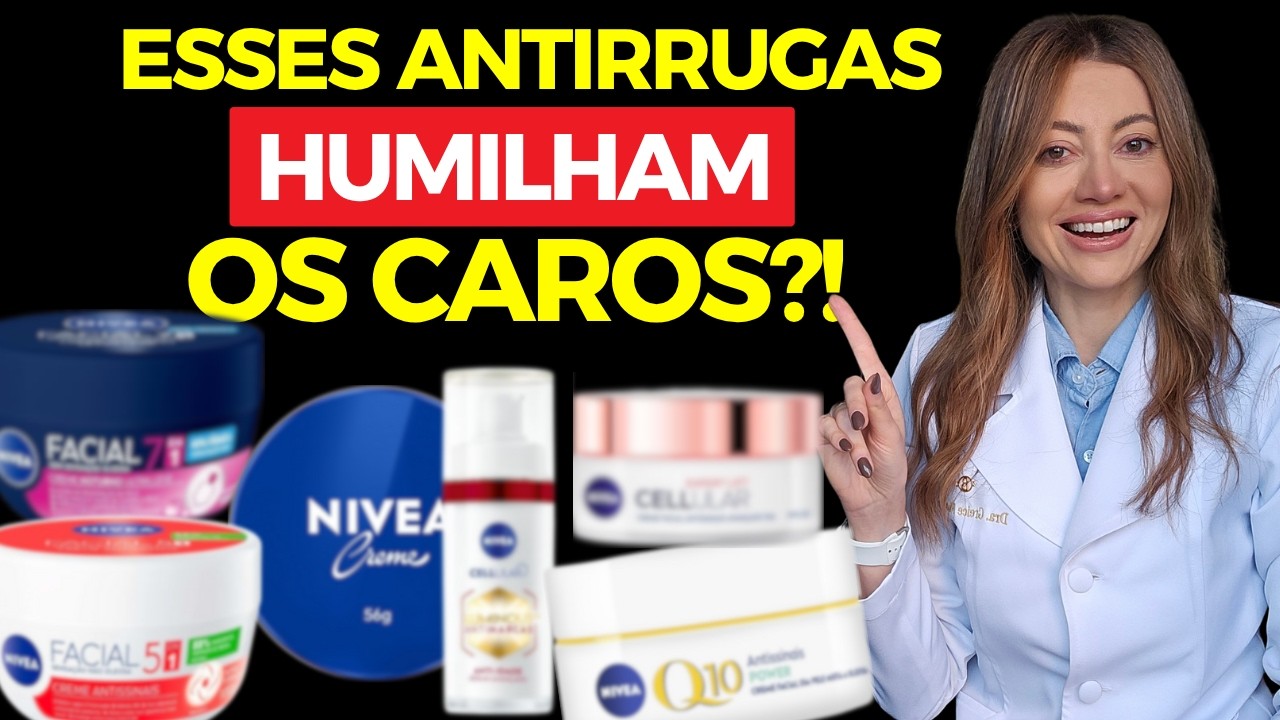 TOP Antirrugas BARATOS Que FUNCIONAM de Verdade! [Versão Nivea]