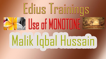 How  to use #|MONOTONE| |#EDIUSFILTERS| |EDIUDTRAINING PROGRAMME | URDU| HINDI|