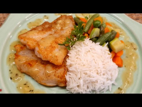 فيديو: سمك مطهي مع الخضار