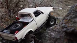 Rc4wd Trailfinder 2 First Crawl With the New Paint Job