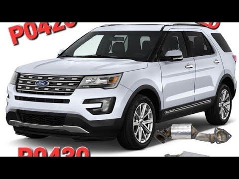 2016 Ford Explorer code P0420 fix - YouTube