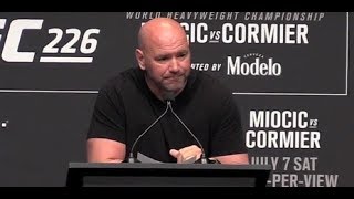 Dana White Explains When Max Holloway Started Showing Concussion-Like Symptoms