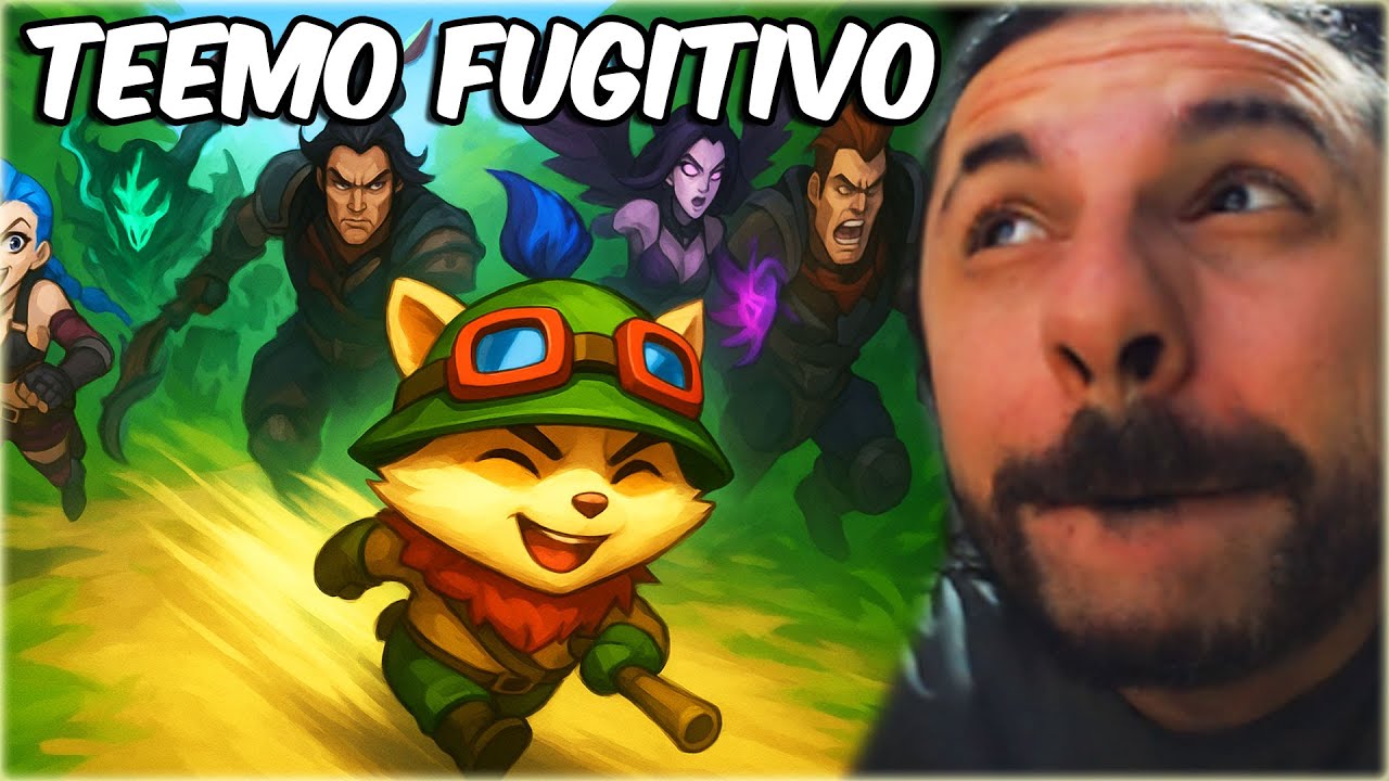 O TEEMO FUGITIVO transformou o jogo em uma perseguição maluca