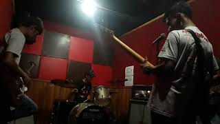 Cover black metal pelangi