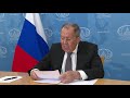 Обращение С.Лаврова к участникам конференции "Римский диалог", Москва, 4 декабря 2020 года