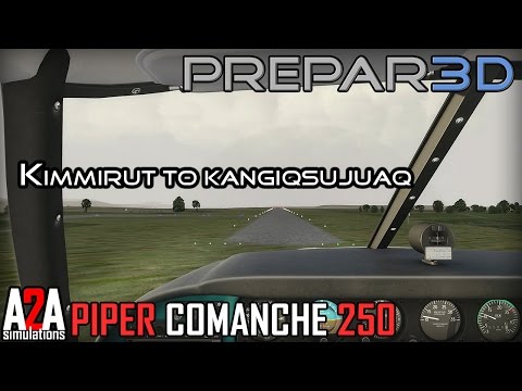 Prepar3D v3 - Around The World - 17: Kimmirut (CYLC) To Kangiqsujuaq (CYKG)