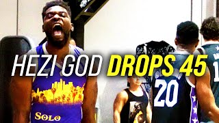 HEZI GOD Shows His War Face: DROPS 45 POINTS in 5v5 Pickup In Chino! screenshot 2