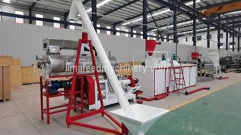 Wet-way Floating Fish Feed Production Line, Lima Machinery