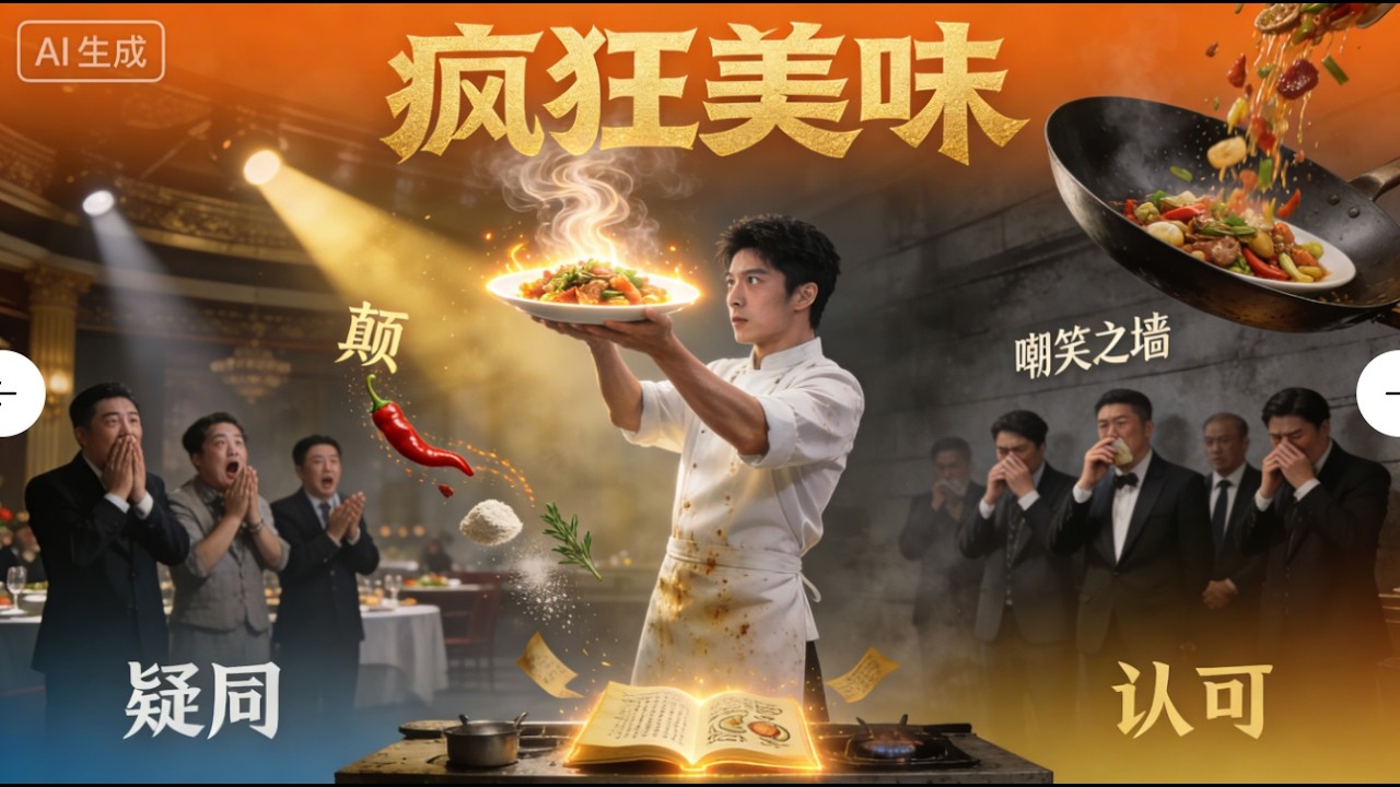 厨神逆袭：癫厨师一夜封神