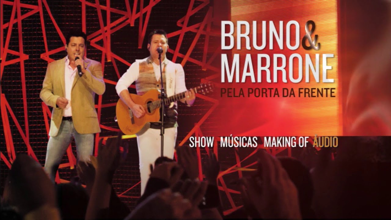 Menu do DVD Bruno e Marrone Pela Porta da Frente 2012 YouTube